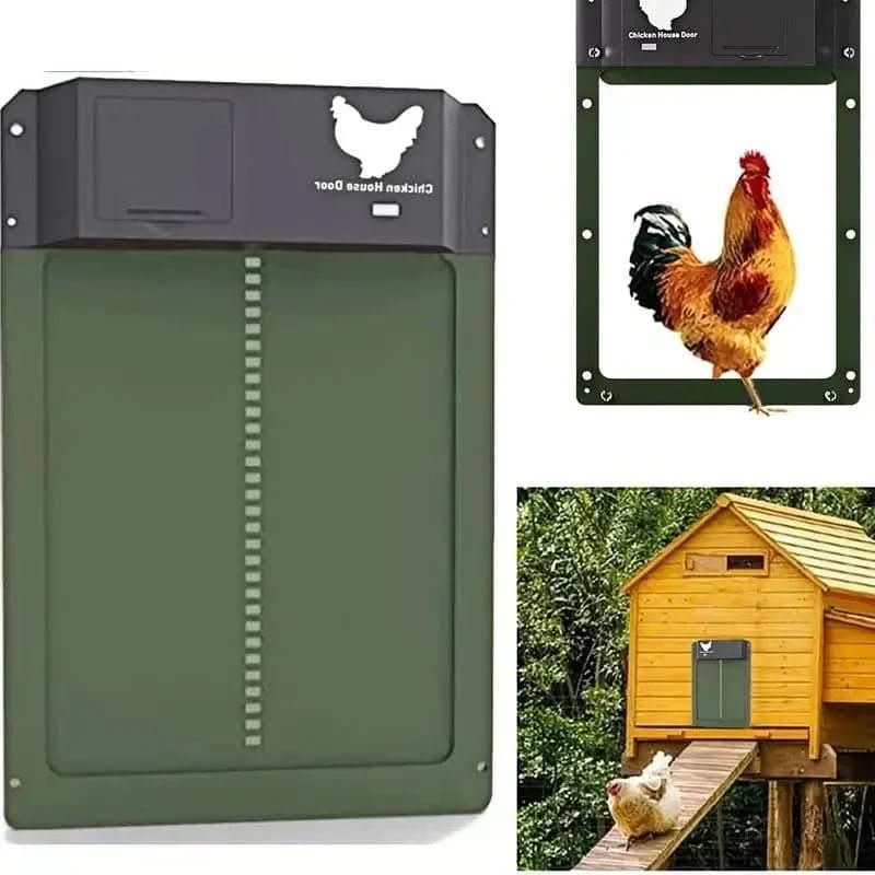 BowLift | Automatic Chicken Coop Door with Light Sensor & Weather Protection