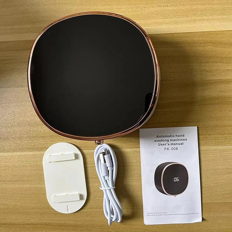 BowLift | Cleon 5-in-1 Smart Automatic Soap Dispenser with LED Display – Touchless, Rechargeable & Wall-Mountable