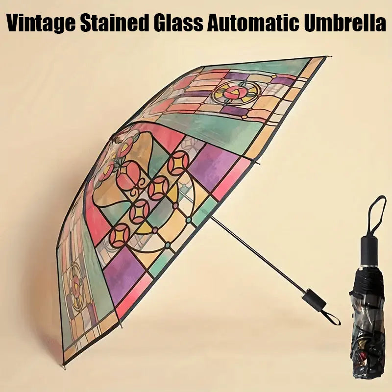 BowLift | Automatic umbrella in vintage style – Inspired by poetry & glass art