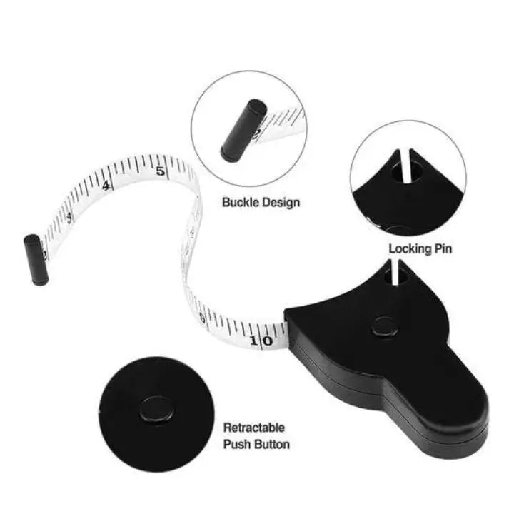BowLift | Automatically Retractable Measuring Tape – One-Handed Body Measurement & Precise
