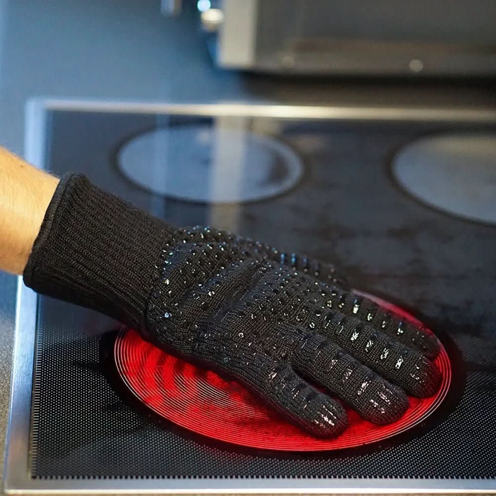 BowLift | Extremely heat-resistant protective gloves for barbecues and kitchens