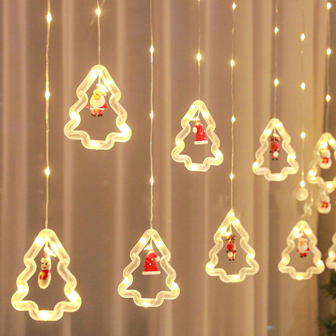 BowLift | Modern Art Deco USB Battery Waterproof Christmas Tree PVC PS LED String Lights For Bedroom