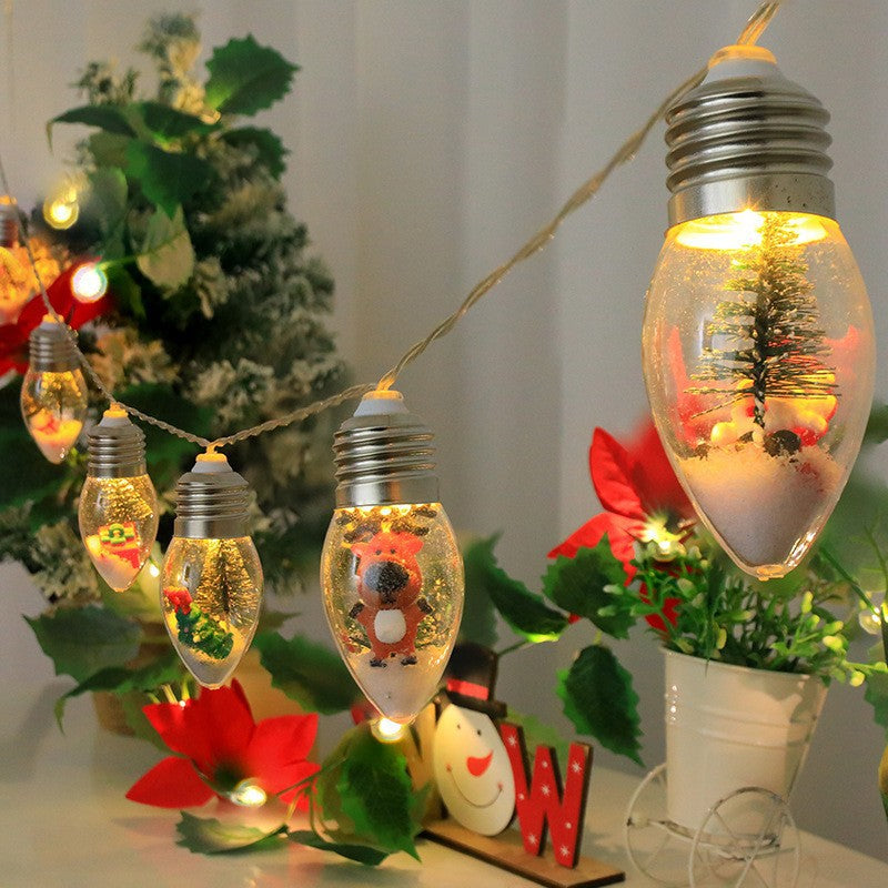 BowLift | Contemporary Creative Waterproof USB Battery PVC Bulb Christmas Decoration LED String Lights For Living Room