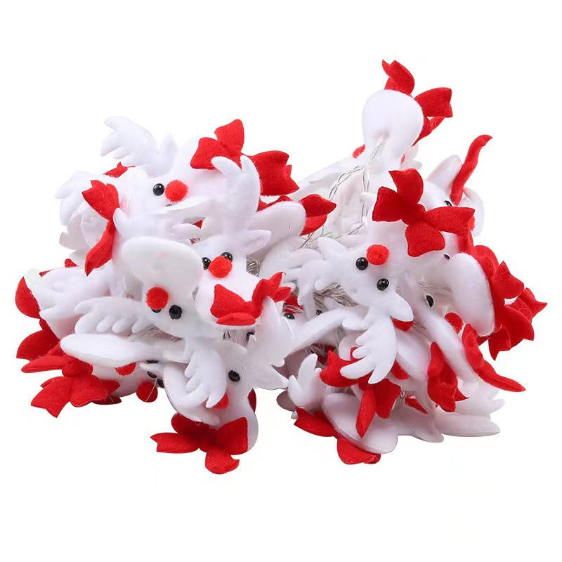 BowLift | Modern Art Deco Battery Copper Wire Blanket Santa Snowman Deer Cartoon Decoration LED String Lights For Entertainment Room