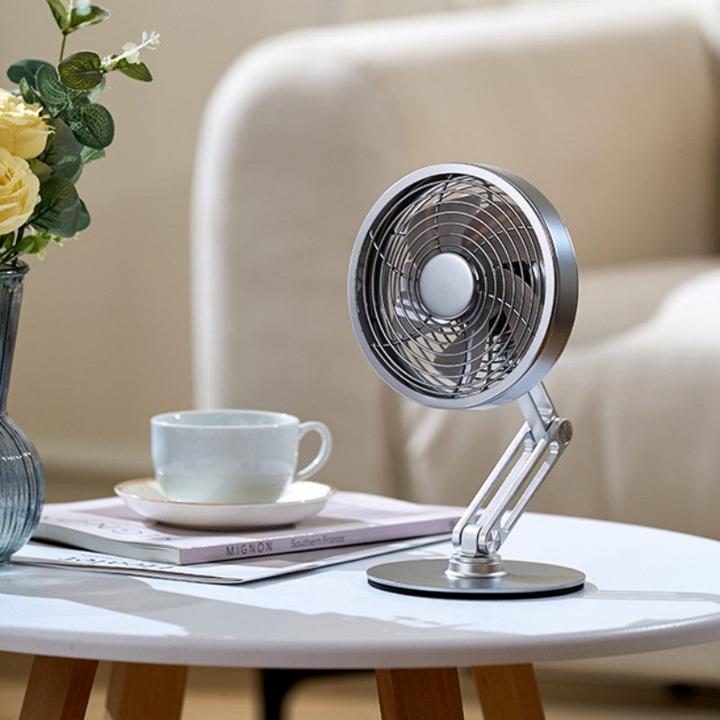 BowLift | Desktop 360° Rotatable Foldable Metal Mini Fan