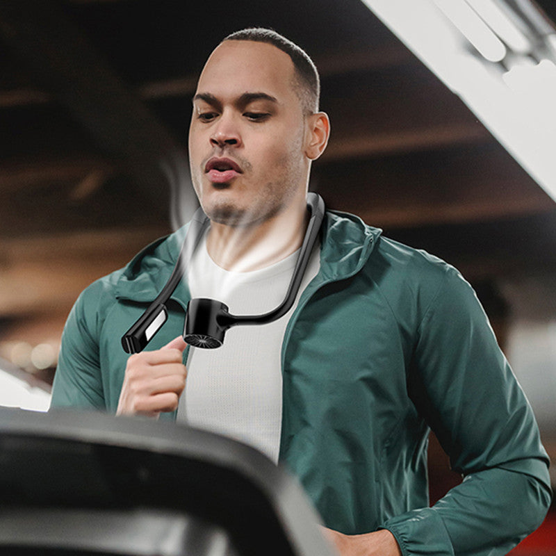 BowLift | 2-In-1 LED Usb Hanging Neck Light & Fan