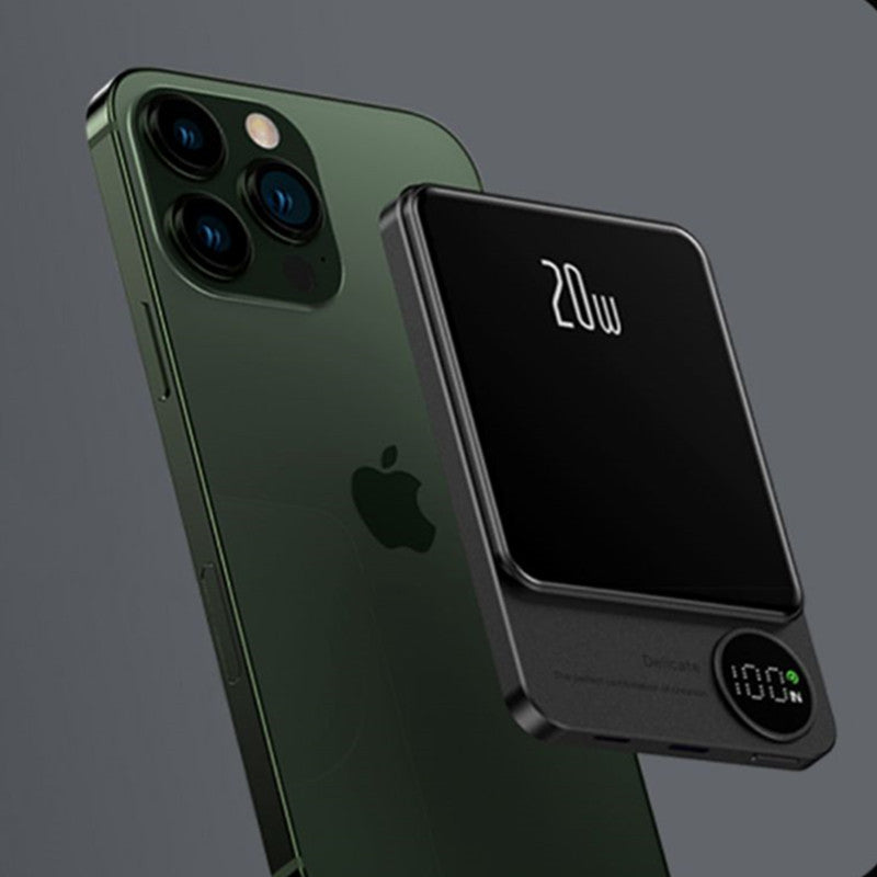 BowLift | 10000mAh Mini Portable LED Digital Display Magnetic fast-Charging Power Bank