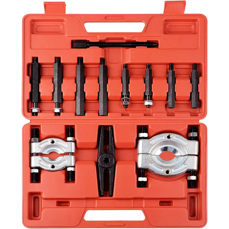 BowLift | 12pcs Bearing Separator Puller Set 5 Ton Bearing Separator, Pinion Wheel Bearing Removal Kit with 2" and 3" Jaws