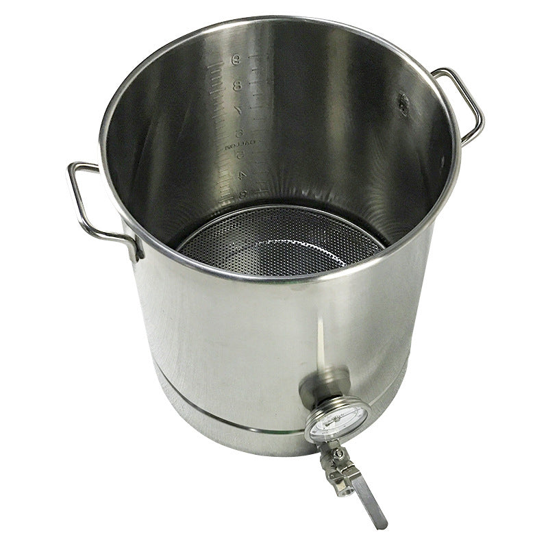 BowLift | 16 Gallon Brewing Tank Home Beer Brewing Tank Portable Outdoor Wine Storage Tank Small Fermentation Equipment Beer Brewing Keg