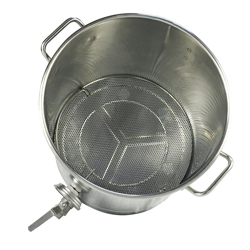BowLift | 16 Gallon Brewing Tank Home Beer Brewing Tank Portable Outdoor Wine Storage Tank Small Fermentation Equipment Beer Brewing Keg