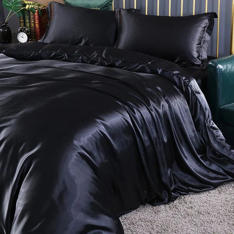 BowLift | Elegant Satin Silk Bedding Set - Luxurious Comfort for Every Night