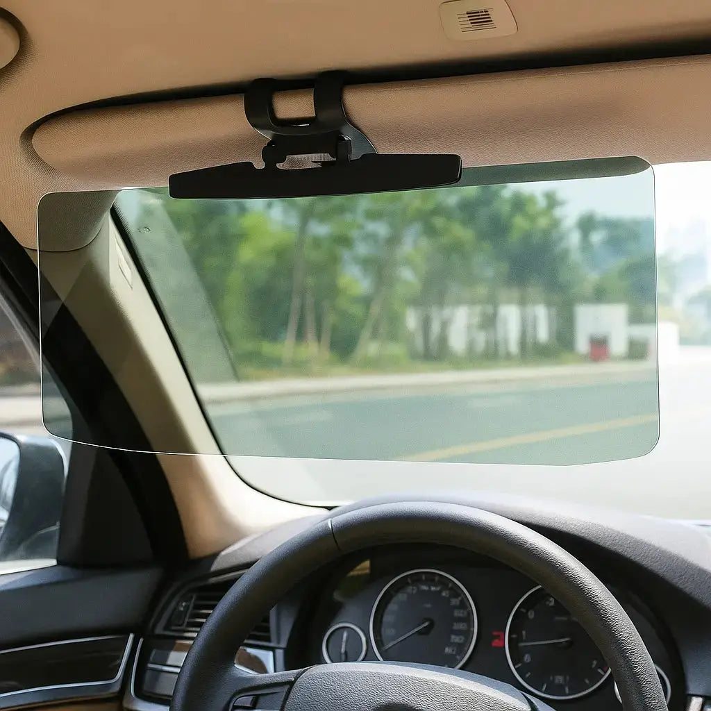 BowLift | Glare-free driving visor – Against sunlight & winter glare