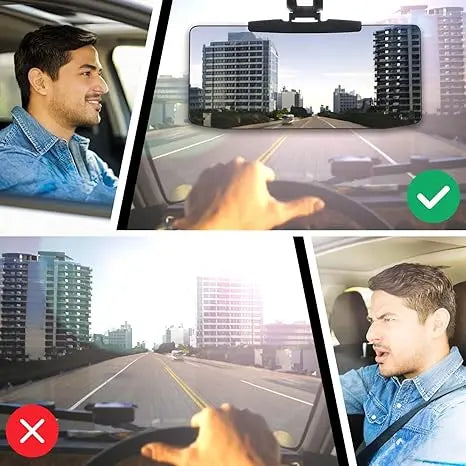 BowLift | Glare Light Blocker – Glare PRedection with Day and Night Filter for Clear Vision