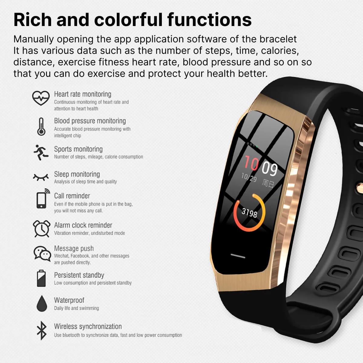 BowLift | Blood Pressure Smart Watch and Heart Rate Monitor
