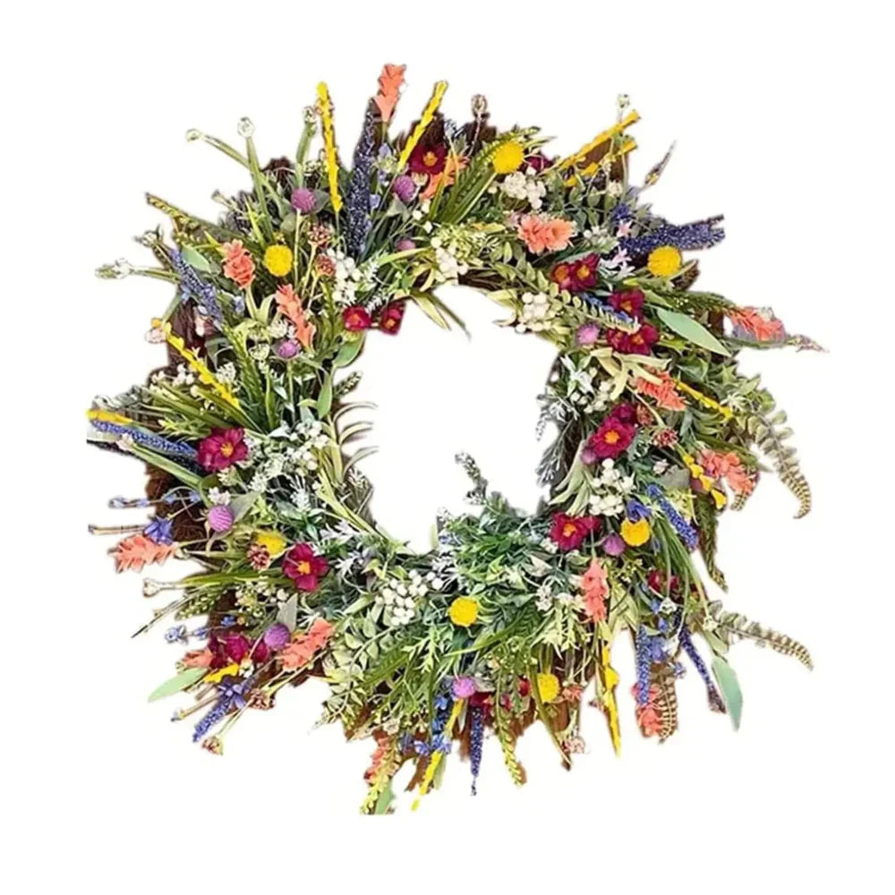 BowLift | Bloomora – Handcrafted Lifelike Door Wreath with Seasonal Floral Arrangement