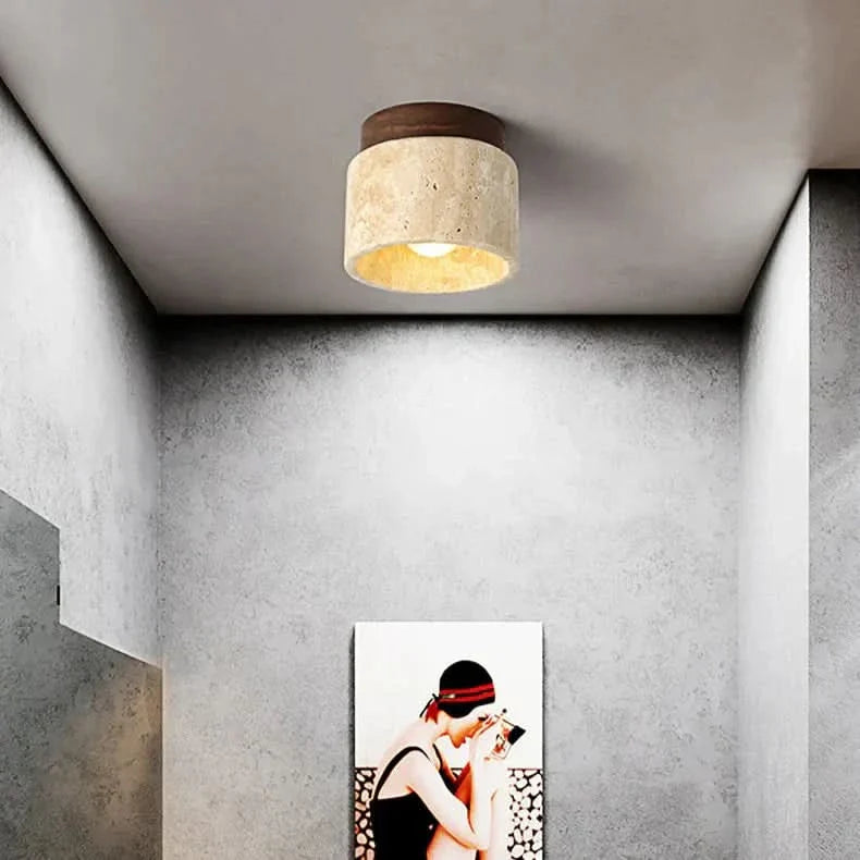 BowLift | Japanese Cream Style LED Ceiling Light