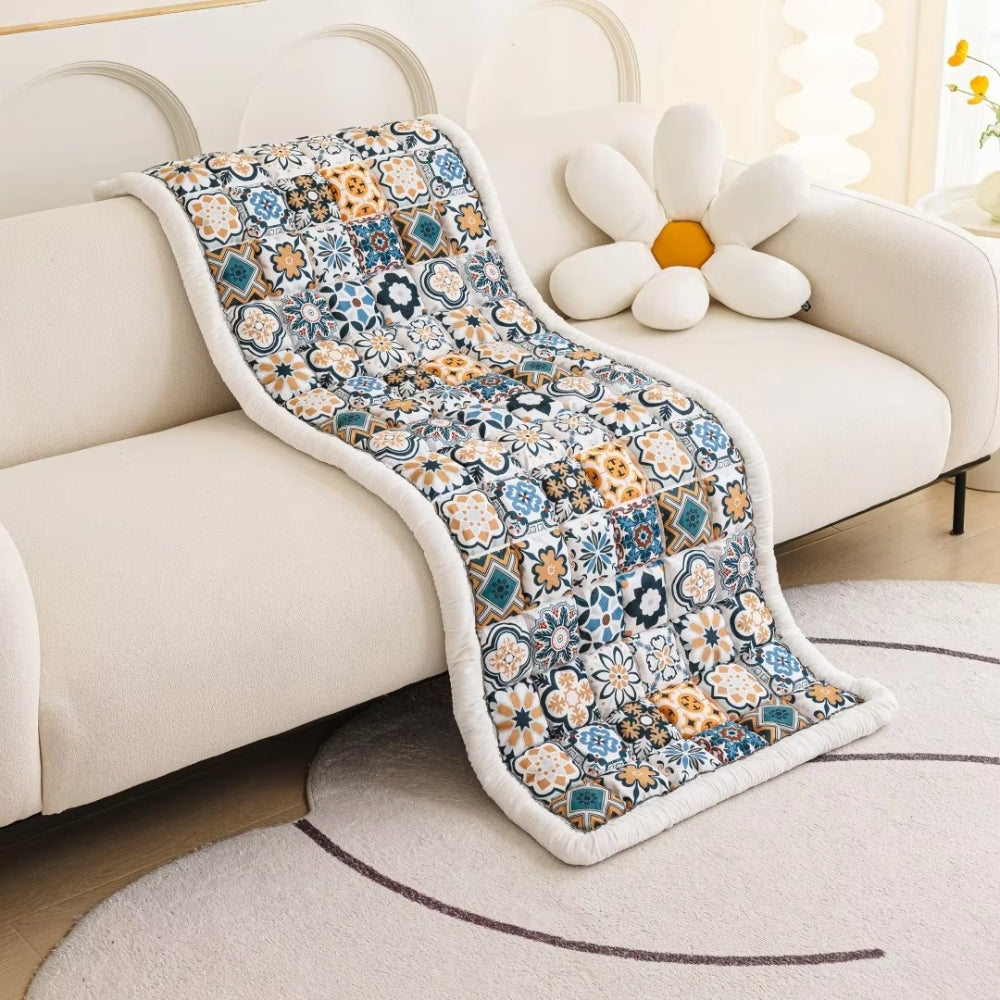 BowLift | Bohemian Printed Quilted Sofa Cover