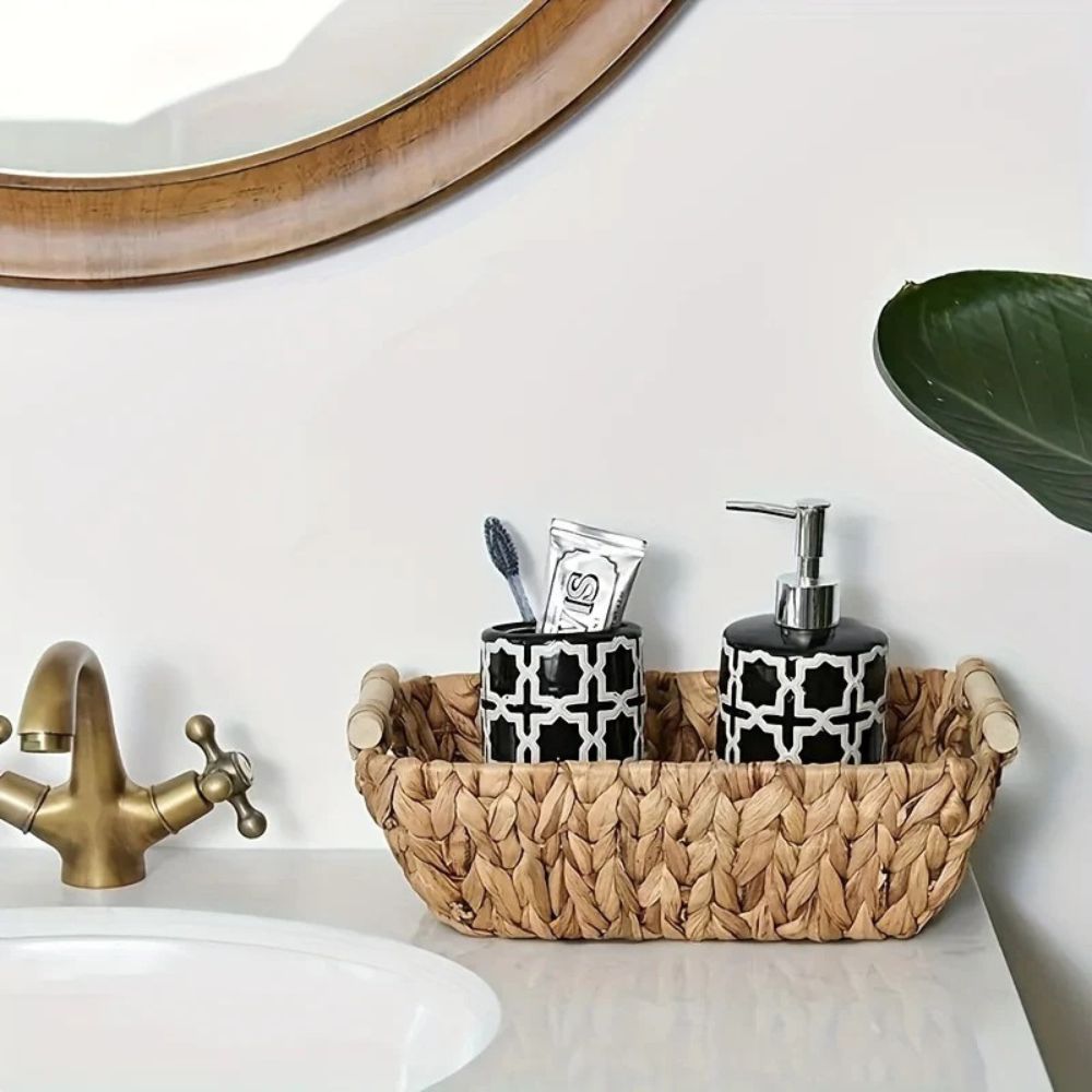 BowLift | Boho Tidy Woven Storage Basket
