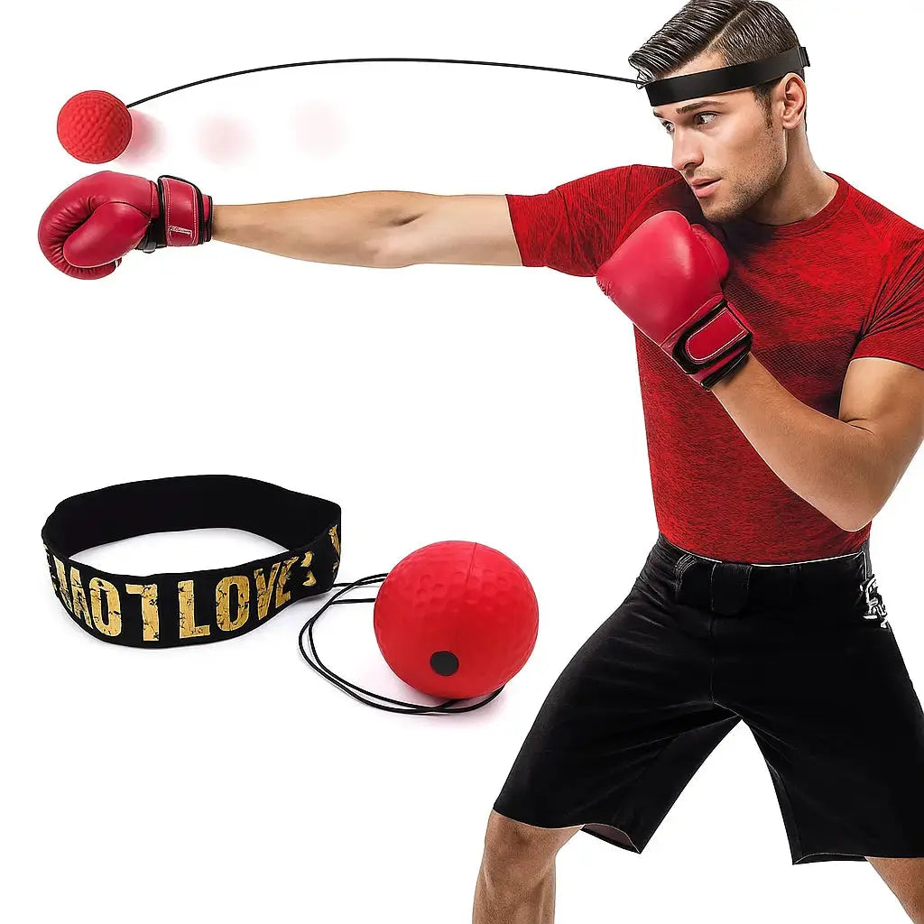 BowLift | Box Reflex Ball with Headband – Reaction & Coordination Training for Home