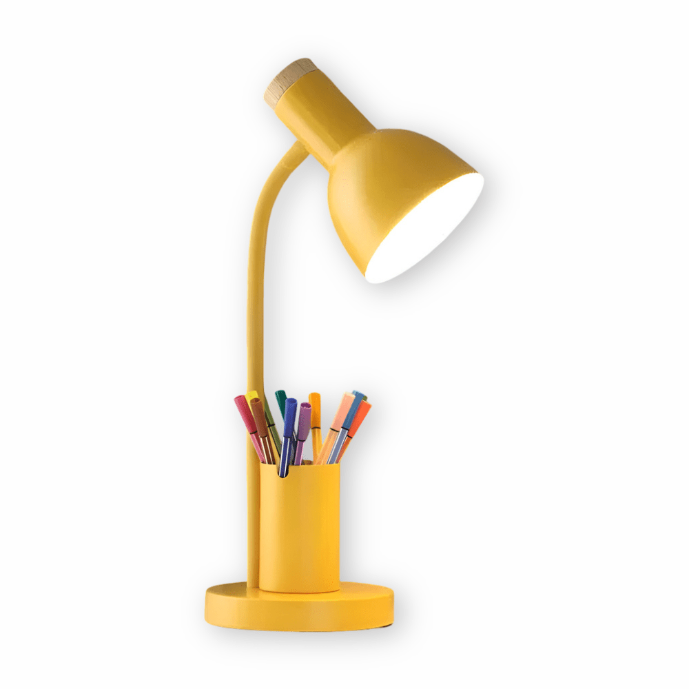 BowLift | LED Table Lamp with Pen Holder for Organization & Style
