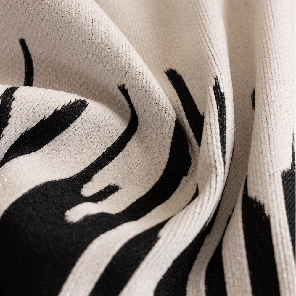 BowLift | Brushstroke Vertical Pattern Chenille Sofa Cover