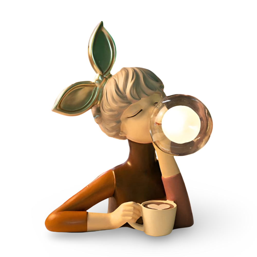 BowLift | BubbleFairies Table Lamp – Enchanting Quartet Cartoon Girl Figurine Light