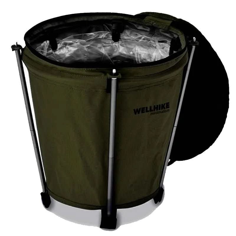 BowLift | Foldable Outdoor Trash Can for Camping & Festivals