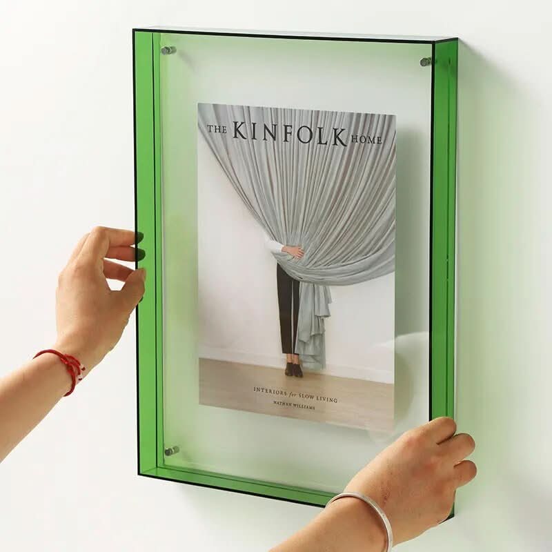 BowLift | Colorful Transparent Acrylic Photo Frame for Vivid Memories