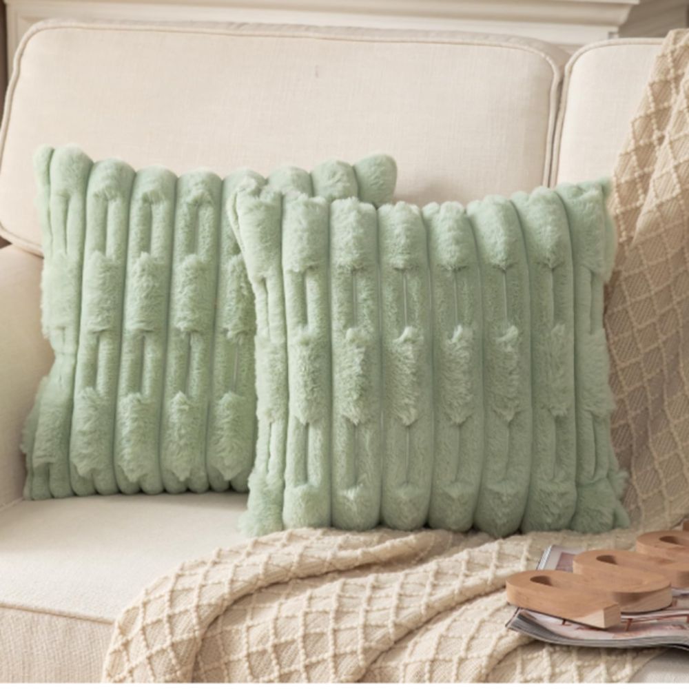 BowLift | Calm Weave Plush Cushion Cover