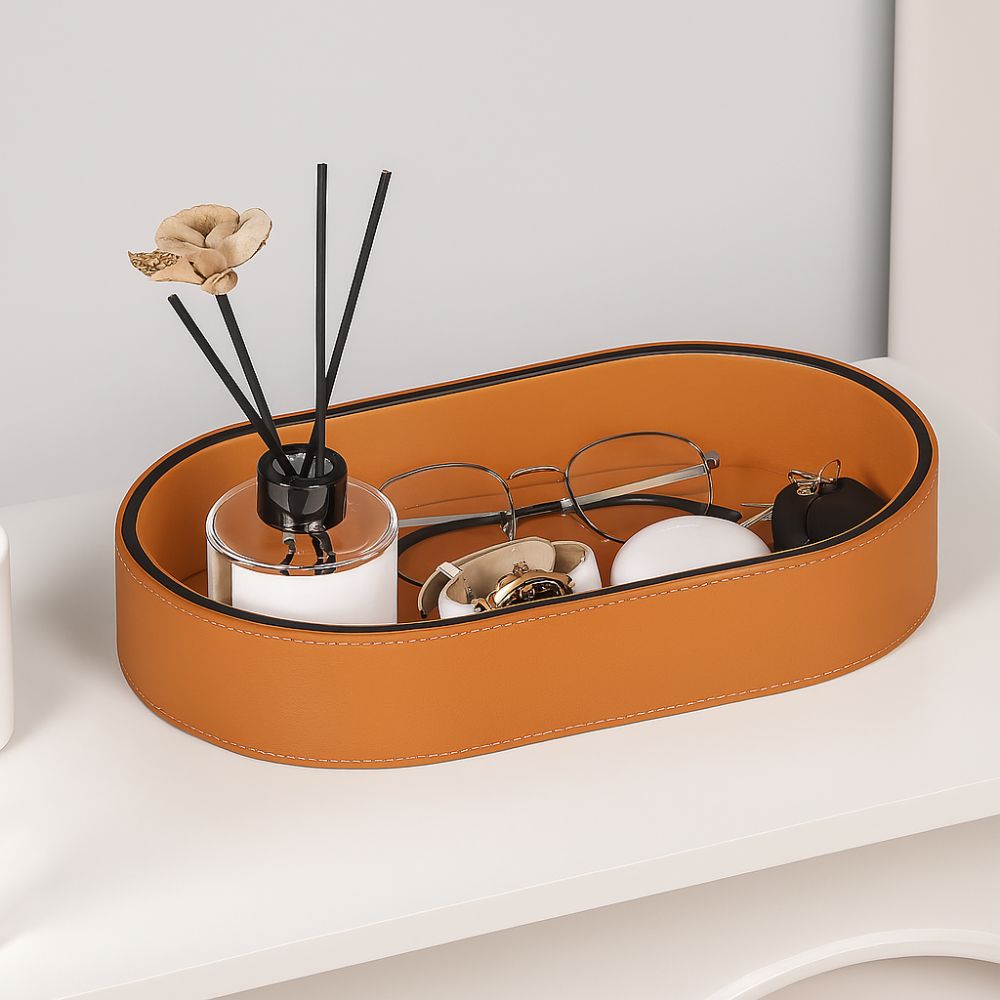 BowLift | Capsule Leather Organiser Tray