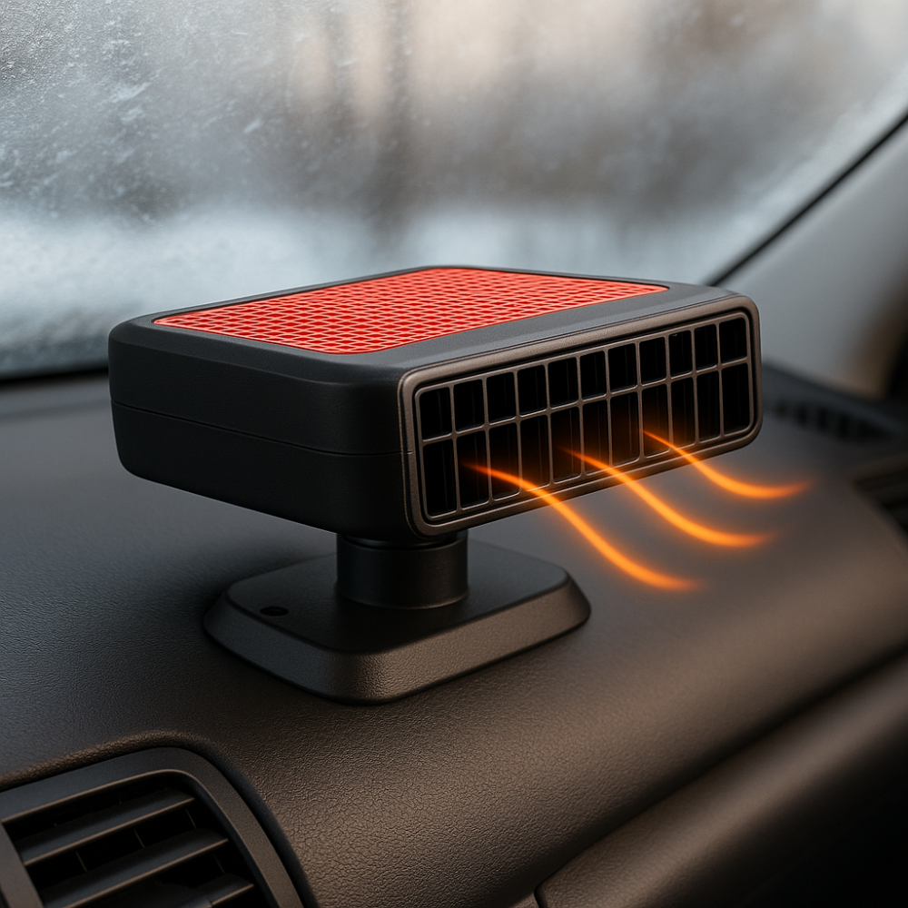 BowLift | Car Heater Defroster 12V Portable Windshield Fan Rapid Demist
