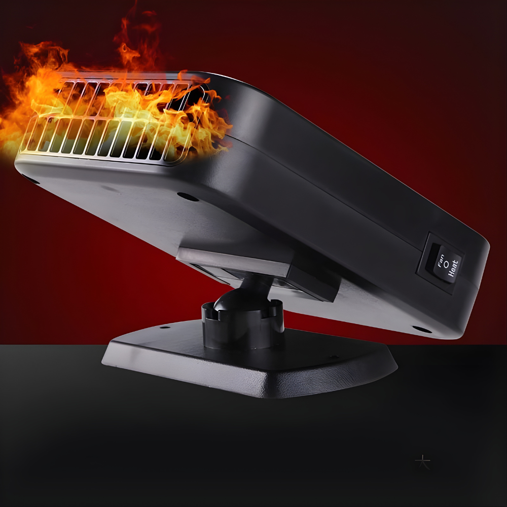 BowLift | Car Heater Defroster 12V Portable Windshield Fan Rapid Demist