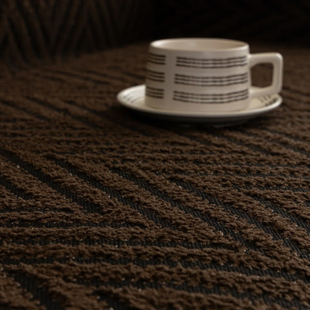 BowLift | Chevron Herringbone Tassel Sofa Cover