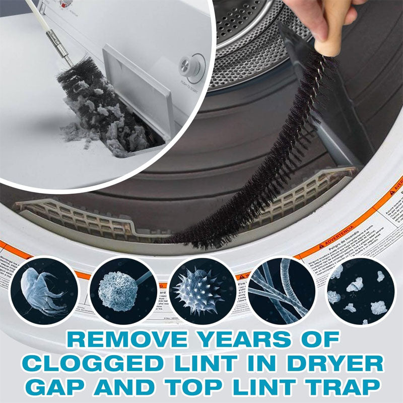 BowLift | 19-Piece Duct Cleaning Brush Dryer Vent Cleaner Kit Omnidirectional Include 30Feet Dryer Vent Brush