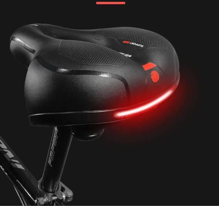 BowLift | Ergonomic bike saddle with gel padding & reflector for pain-free cycling