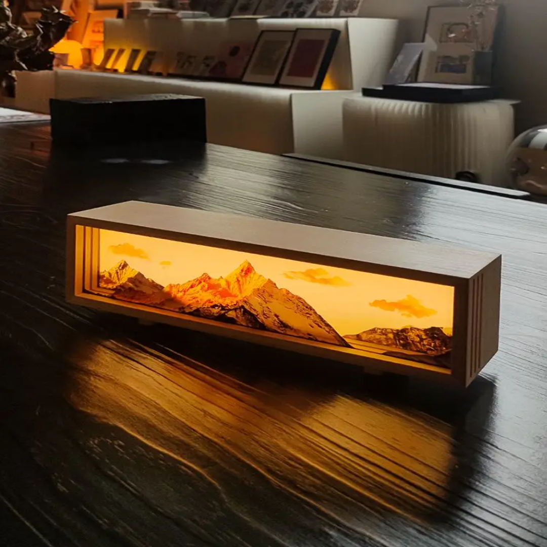 BowLift | Dream Aura Interactive Desktop Artsy Canvas Lamp