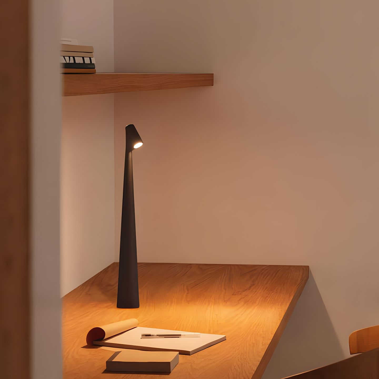 BowLift | SlimLuxe - Cordless Table Lamp with Adjustable Brightness
