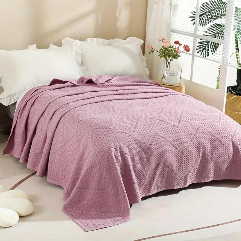 BowLift | Cotton Nest Waffle Summer Blanket