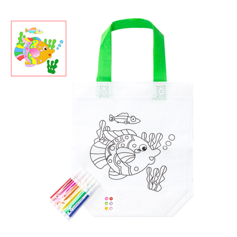 BowLift | DIY Painting Nonwoven Bag for Children