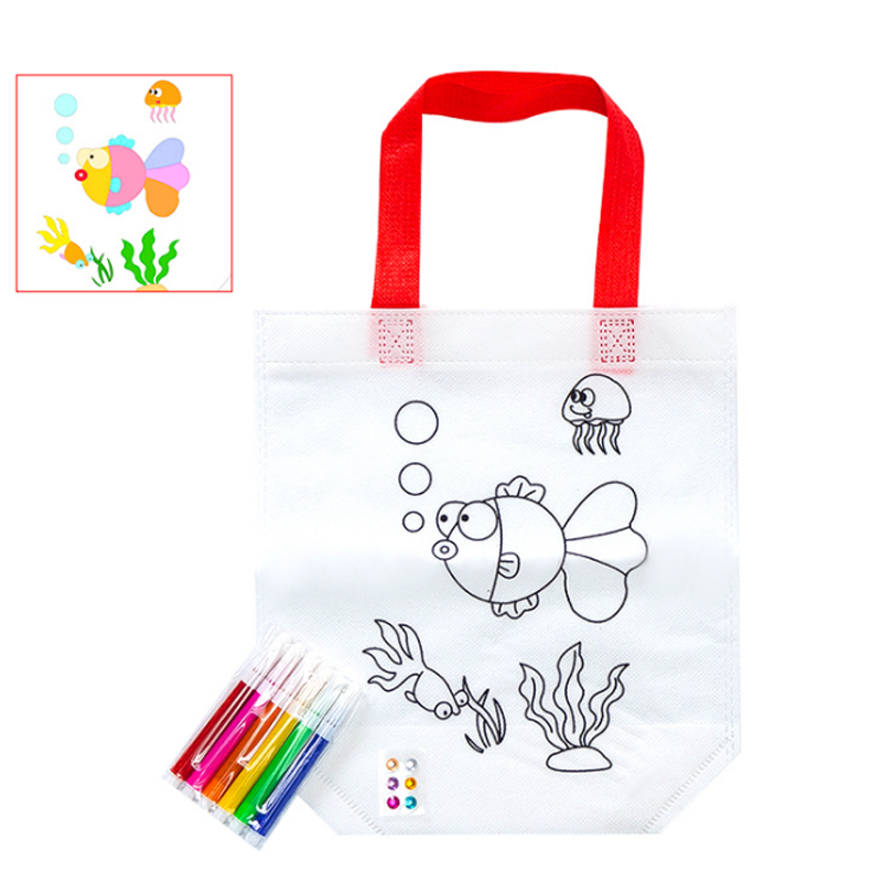 BowLift | DIY Painting Nonwoven Bag for Children