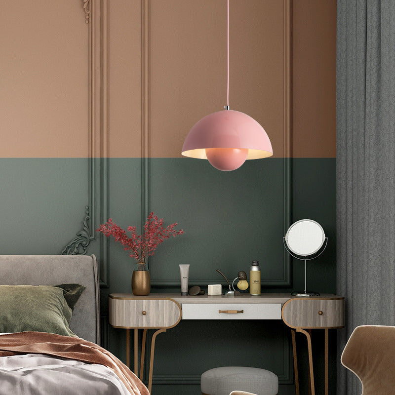 BowLift | AuroraBloom™ – Hanging Flower Pot Lamp for the Bedroom