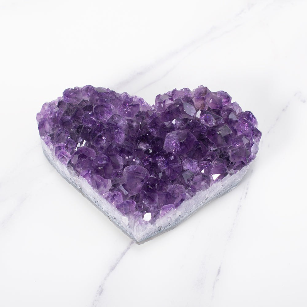 BowLift | Amethyst Cluster Heart