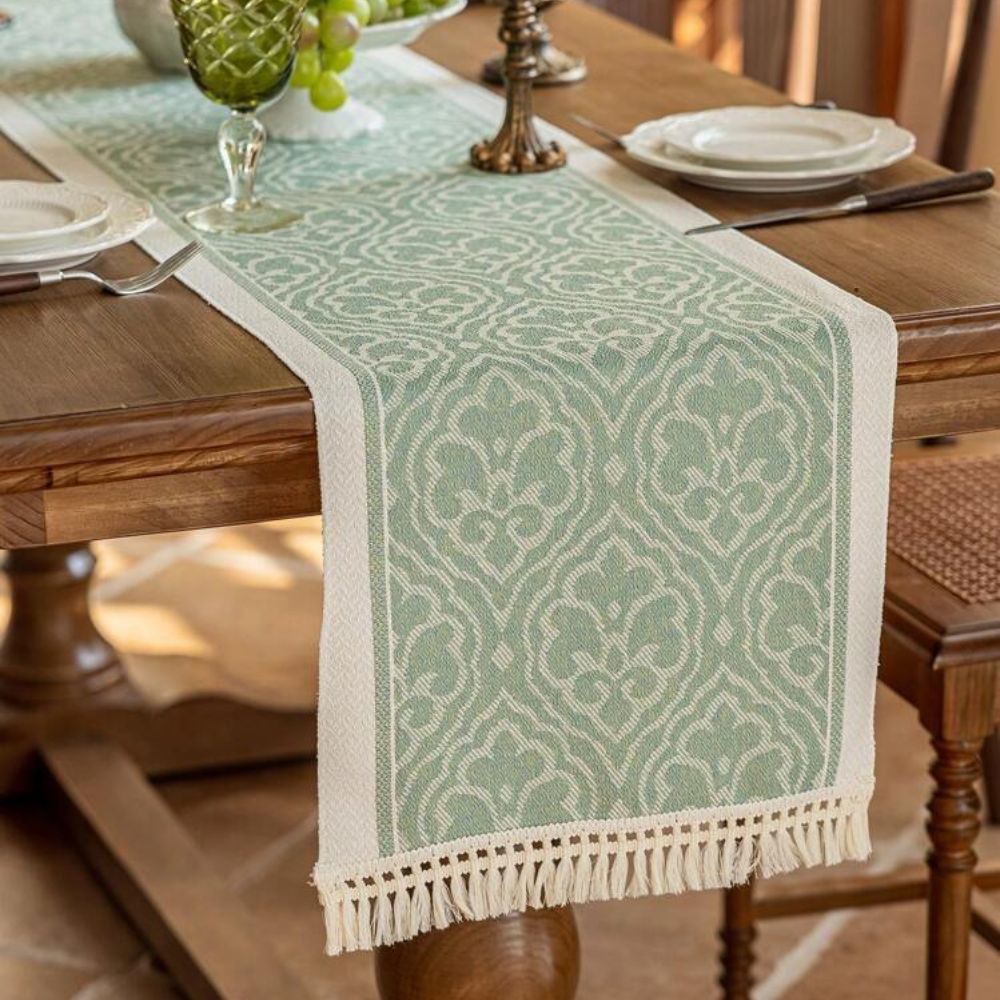 BowLift | Damask Dune Table Runner