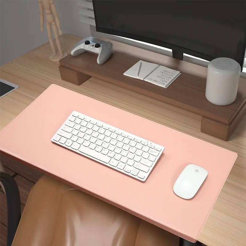BowLift | Ergonomic PU Leather Desk Pad with Wrist Support