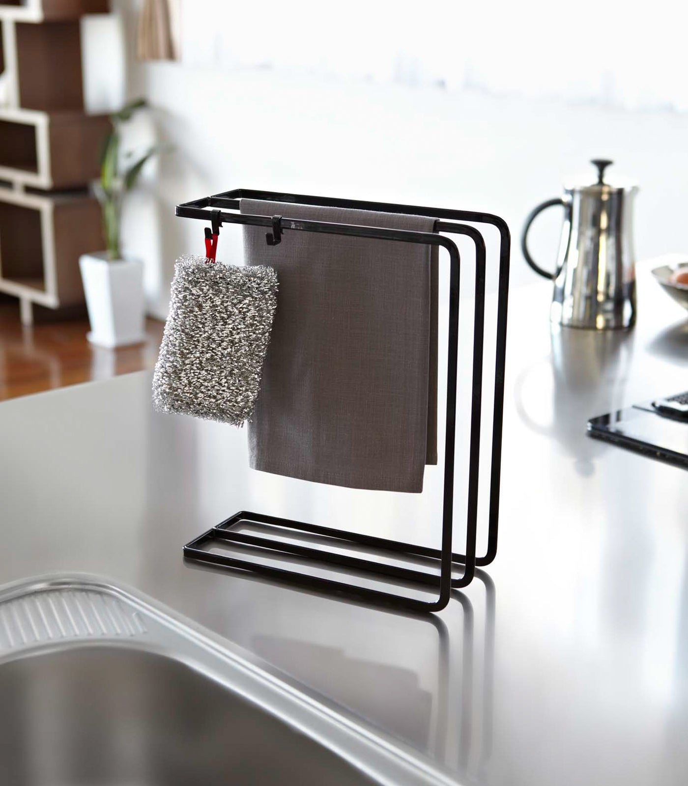 BowLift | Dish Towel Holder - Steel