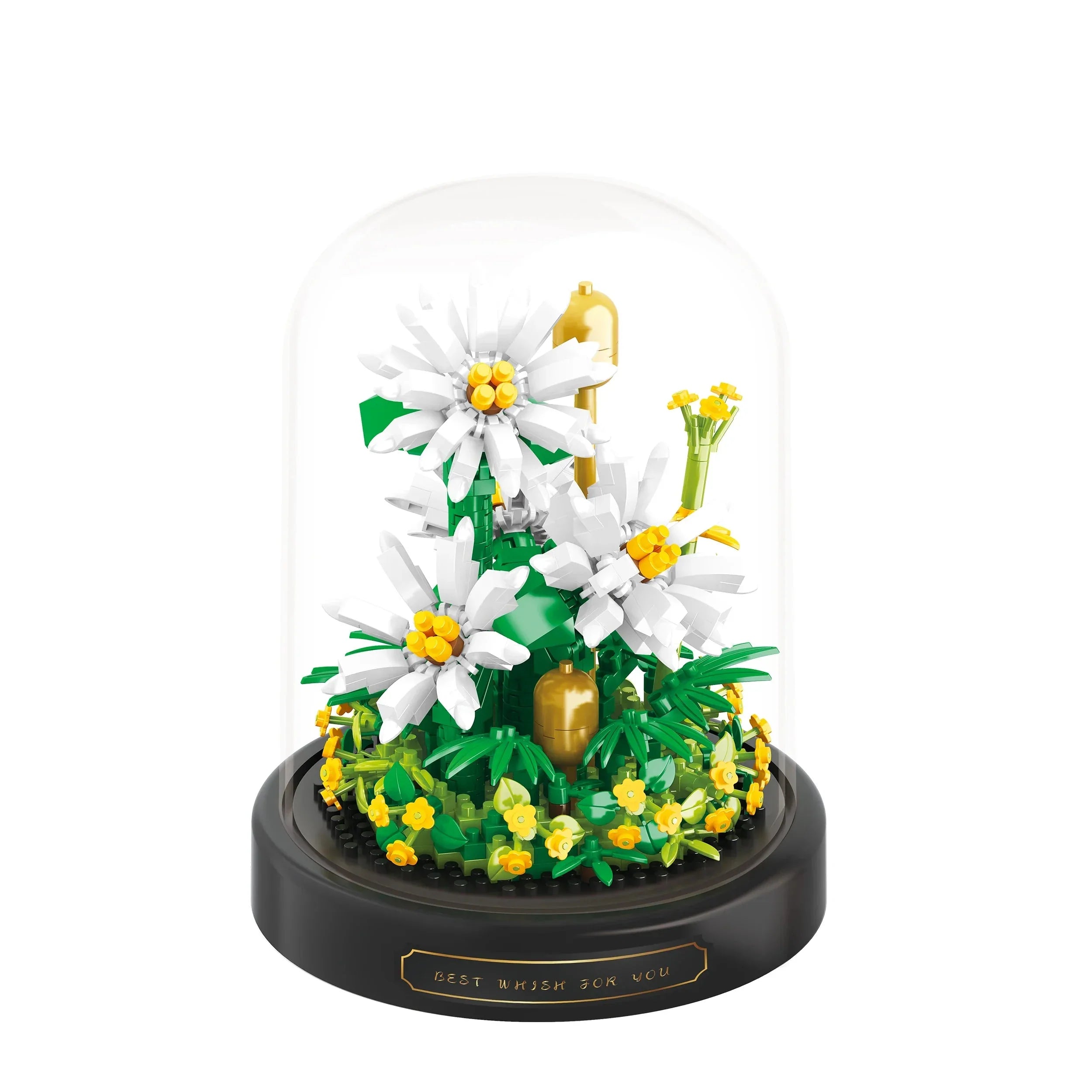 BowLift | Diy Micro Flowers Building Blocks Mini Brick Particles Eternal Life Flowers Home Decoration Assembly Puzzle Toy Kids Gift