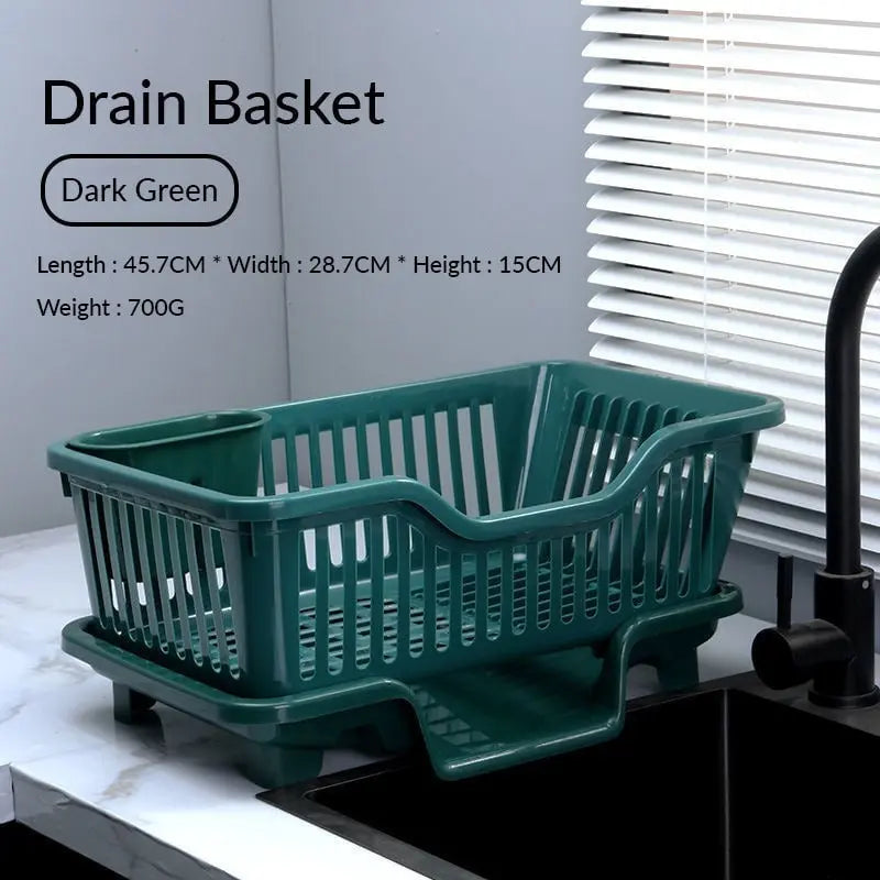 BowLift | Double-layer drying rack for dishes and cutlery – Space-saving solution