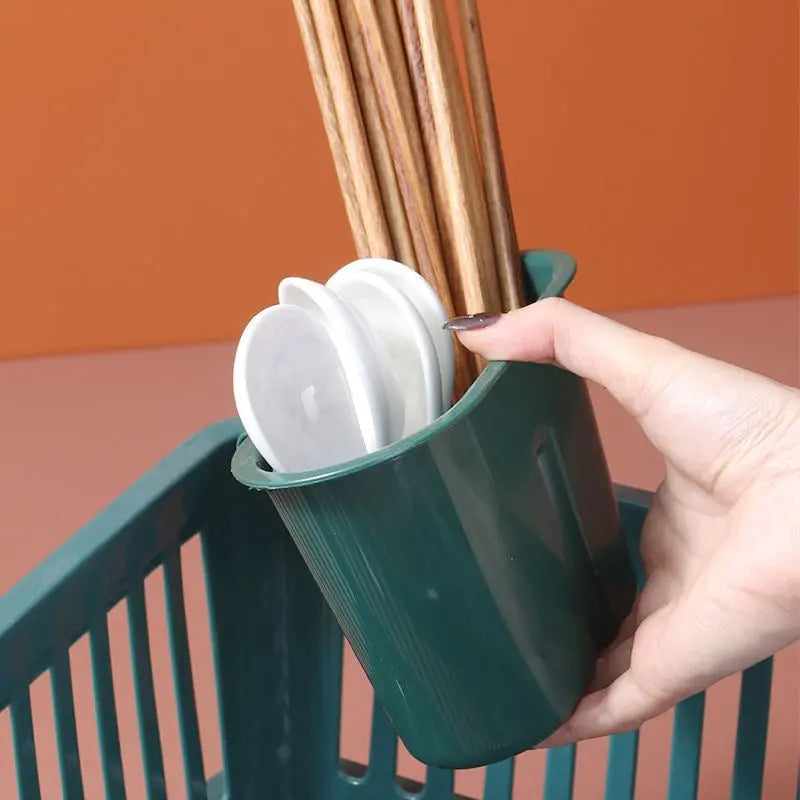 BowLift | Double-layer drying rack for dishes and cutlery – Space-saving solution