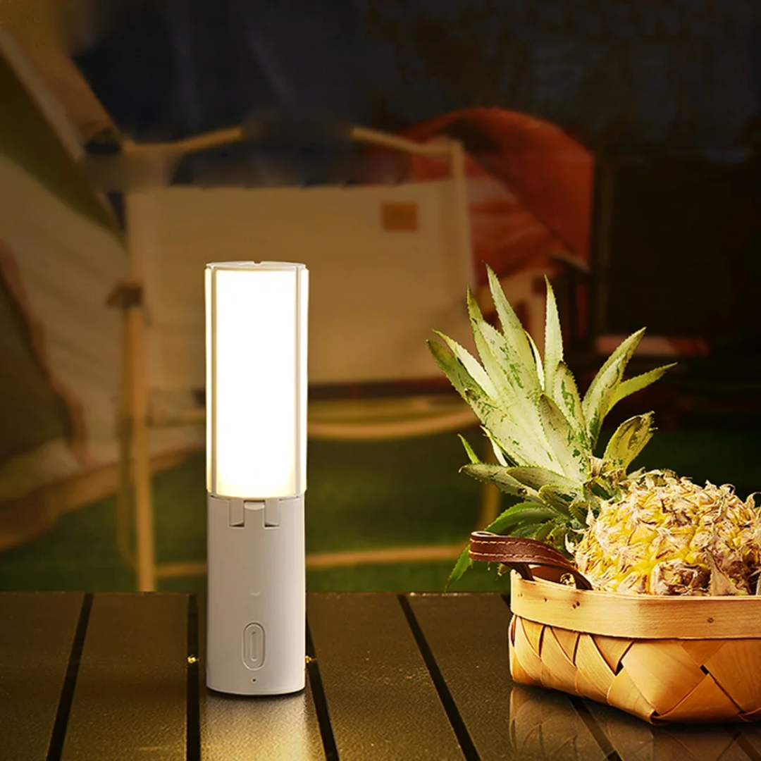BowLift | All-in-One Camping Lamp | Rechargeable Outdoor Light with Adjustable Brightness & Long Battery Life