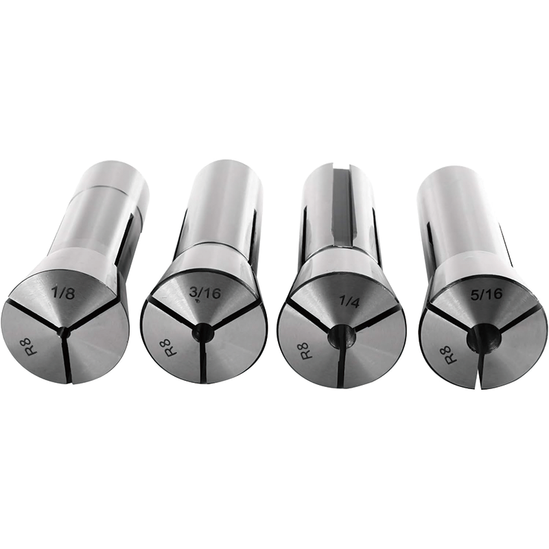 BowLift | 13 Piece Precision R8 Collet Set , Alloy Steel Mill Collet Chuck , for Mill Machine 1/8inch - 7/8inch